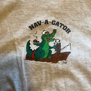 NAV-A-GATOR Bar & Grill Long Sleeve T-Shirt